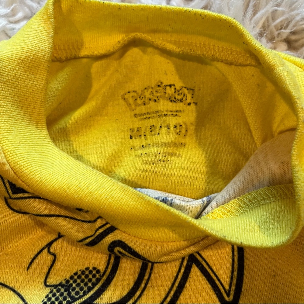 2 Pokemon Kids Pajamas Sets- Blue and Yellow/Black and Yellow - Picture 16 of 16